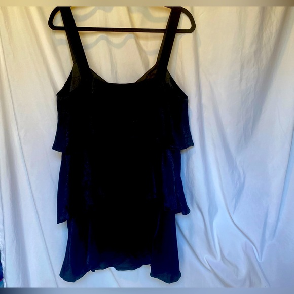 SADIE&SAGE LG-blk tiered dress - Picture 6 of 11